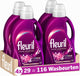 Fleuril colour Blossom - lessive liquide - lessive colorée - expérience parfumée intense - 4x29 lavages - pack économique