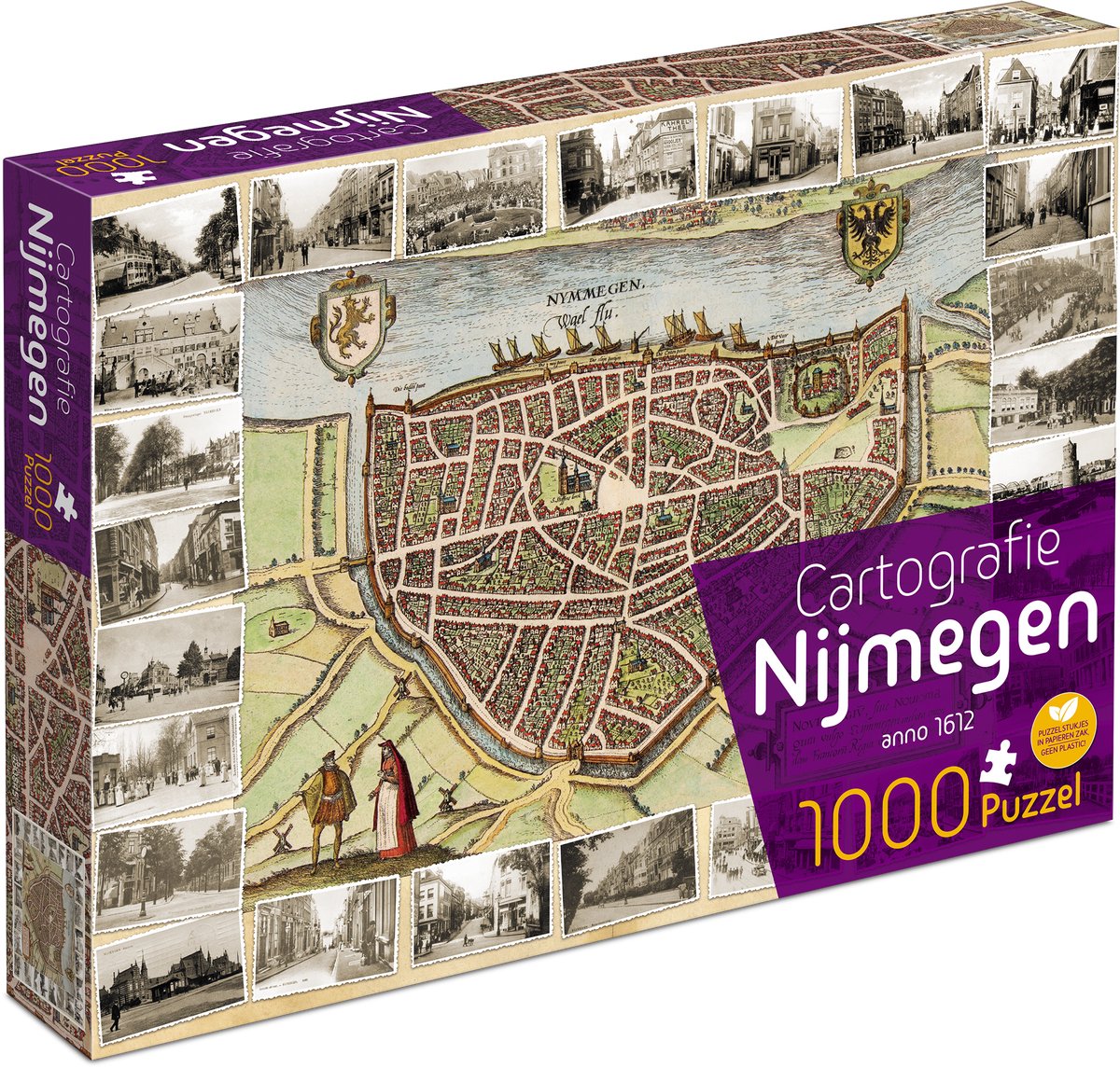 Cartographie de l'usine amusante de Tucker Nimègue (1000) - puzzle