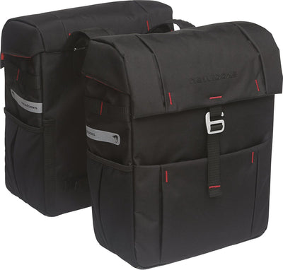 Vigo Double - Sacoche double sportive pour vélo, noire