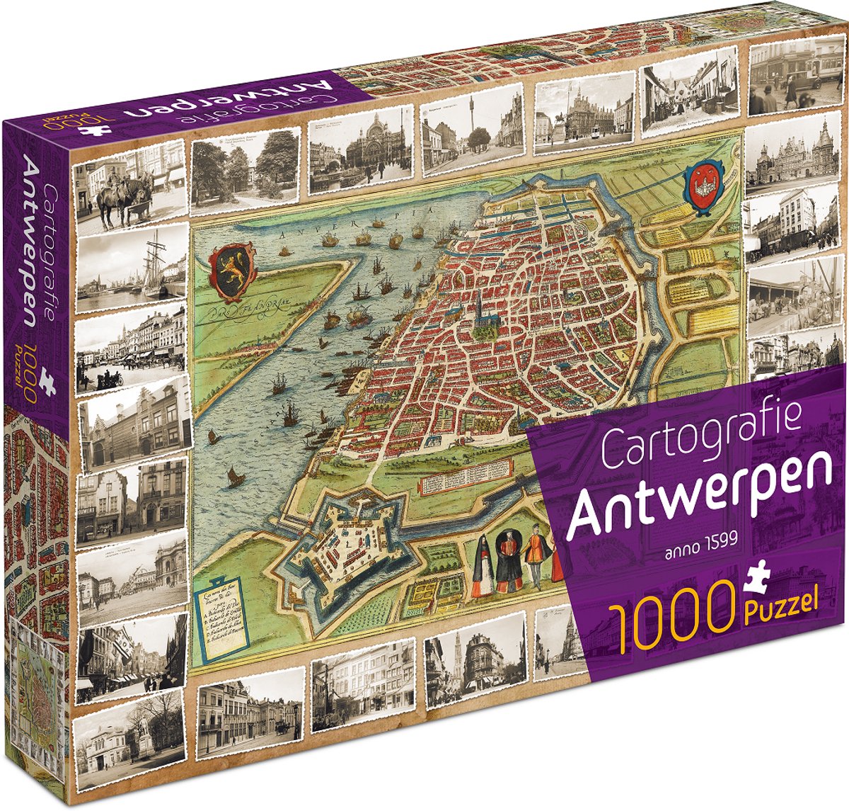 Cartographie d'Anvers de Tucker's Fun Factory (1000)