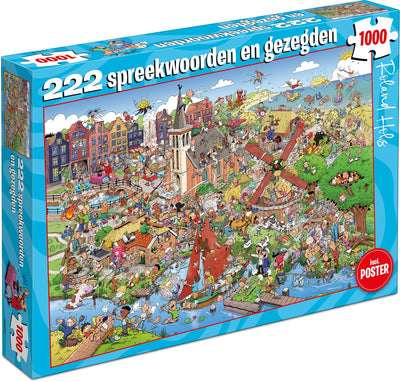 Tucker's Fun Factory 222 proverbes et dictons - Roland Hols - puzzles 1000 pièces