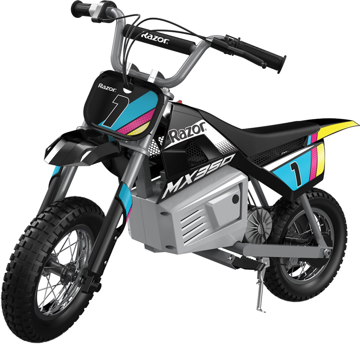 Step electric dirt rocket mx350 - noir + kit décalcomanie (lithium) rasoir (15173806)
