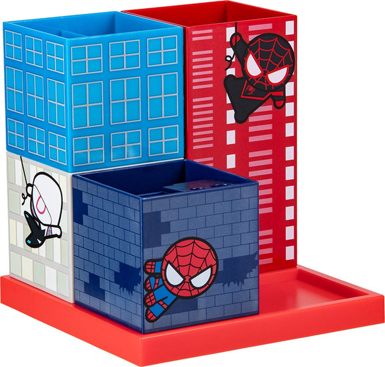 Paladone organiseur de bureau Spider-Man 15 cm rouge