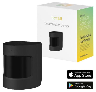 Capteur de contact intelligent Hombli - notification directe - longue portée - sans fil - facile à installer - noir
