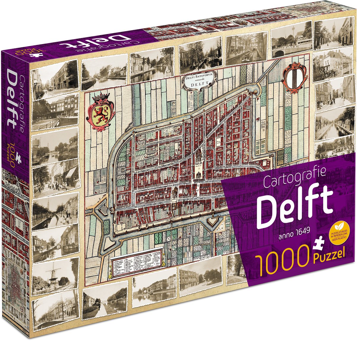 Cartographie de l'usine amusante de Tucker Delft (1000) - puzzle