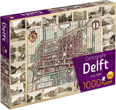 Cartographie de l'usine amusante de Tucker Delft (1000) - puzzle