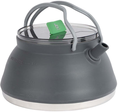 Bo-camp - bouilloire à thé - pliable - silicone - 1,5 litres