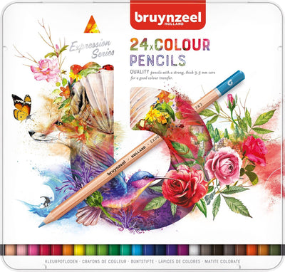 Bruynzeel Expression colorée crayons look 24