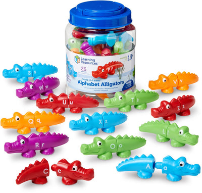 Ressources d'apprentissage alligators alphabet snap-n-learn™ - alligators alphabet - 2+
