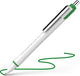 Schneider instruments d'écriture stylo à bille schneider - slider xite - plume xb - largeur de trait 0,6 mm - vert - 10 pièces - s-133204-10