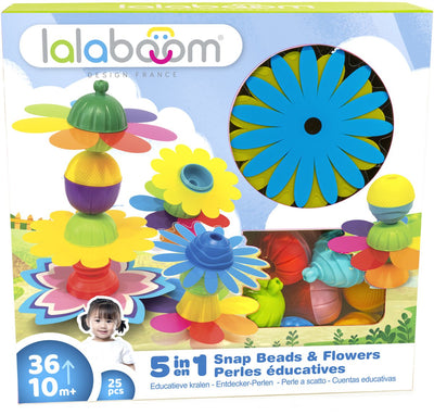 Lalaboom - perles et fleurs éducatives - 25 pièces