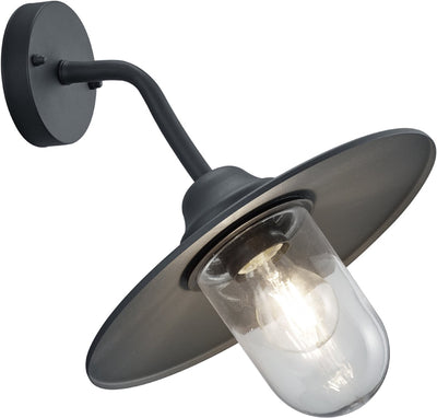 Trio brenta - applique - anthracite - excl. 1x e27 40w - éclairage extérieur - ip44