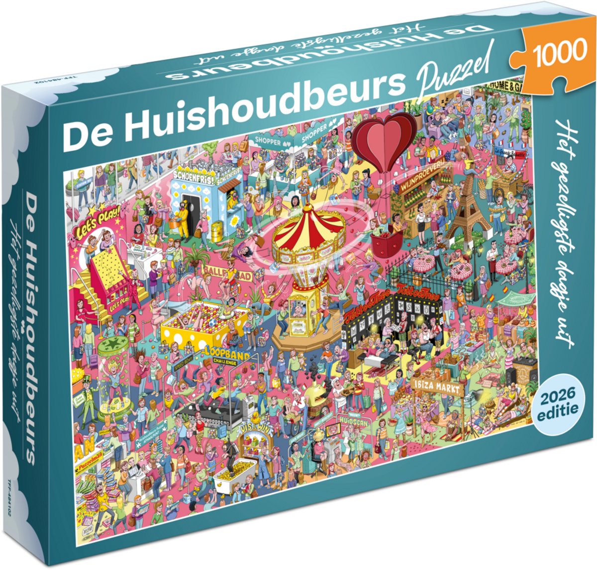 Tucker's Fun Factory Puzzle de 1000 pièces.