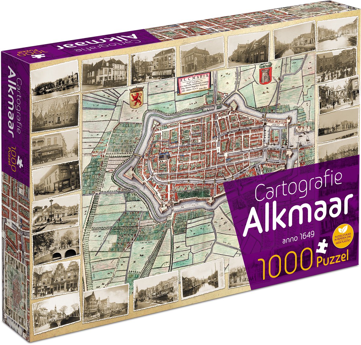 Cartographie de l'usine amusante de Tucker à Alkmaar (1000) - puzzle