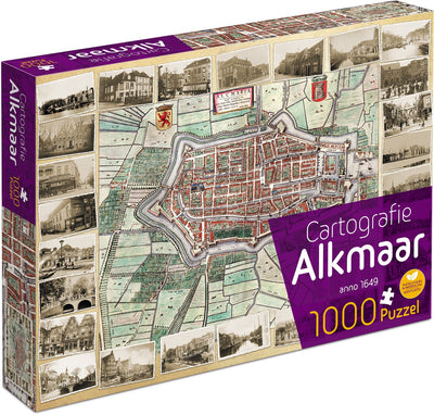 Cartographie de l'usine amusante de Tucker à Alkmaar (1000) - puzzle