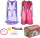 Déguisement Disney Wish Asha et Dahlia, coffret de déguisement 9 pièces