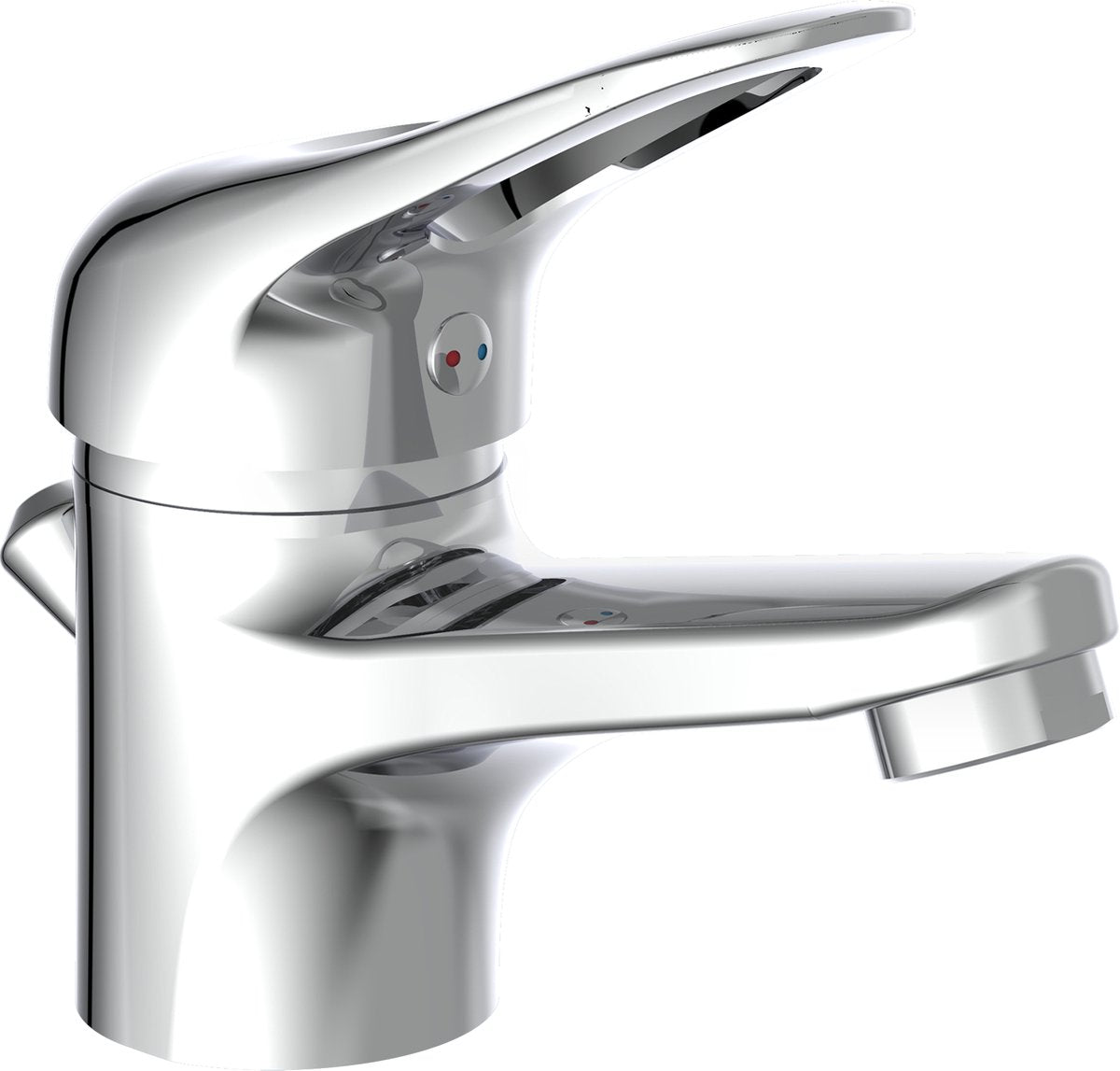 Robinet de lavabo Schütte porto - mitigeur - avec vidage - chrome