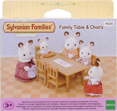 Sylvanian family 4506 ensemble de table à manger mobilier de maison de poupée