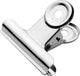 Pince bouledogue Westcott - 40,3x10 mm - métal - argent - 10 pièces - pince à papier - ac-e10902