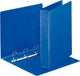 Classeur à anneaux A4 Esselte essentials panorama - avec 2 pochettes - largeur de dos de 62 mm - capacité de 380 feuilles - bleu