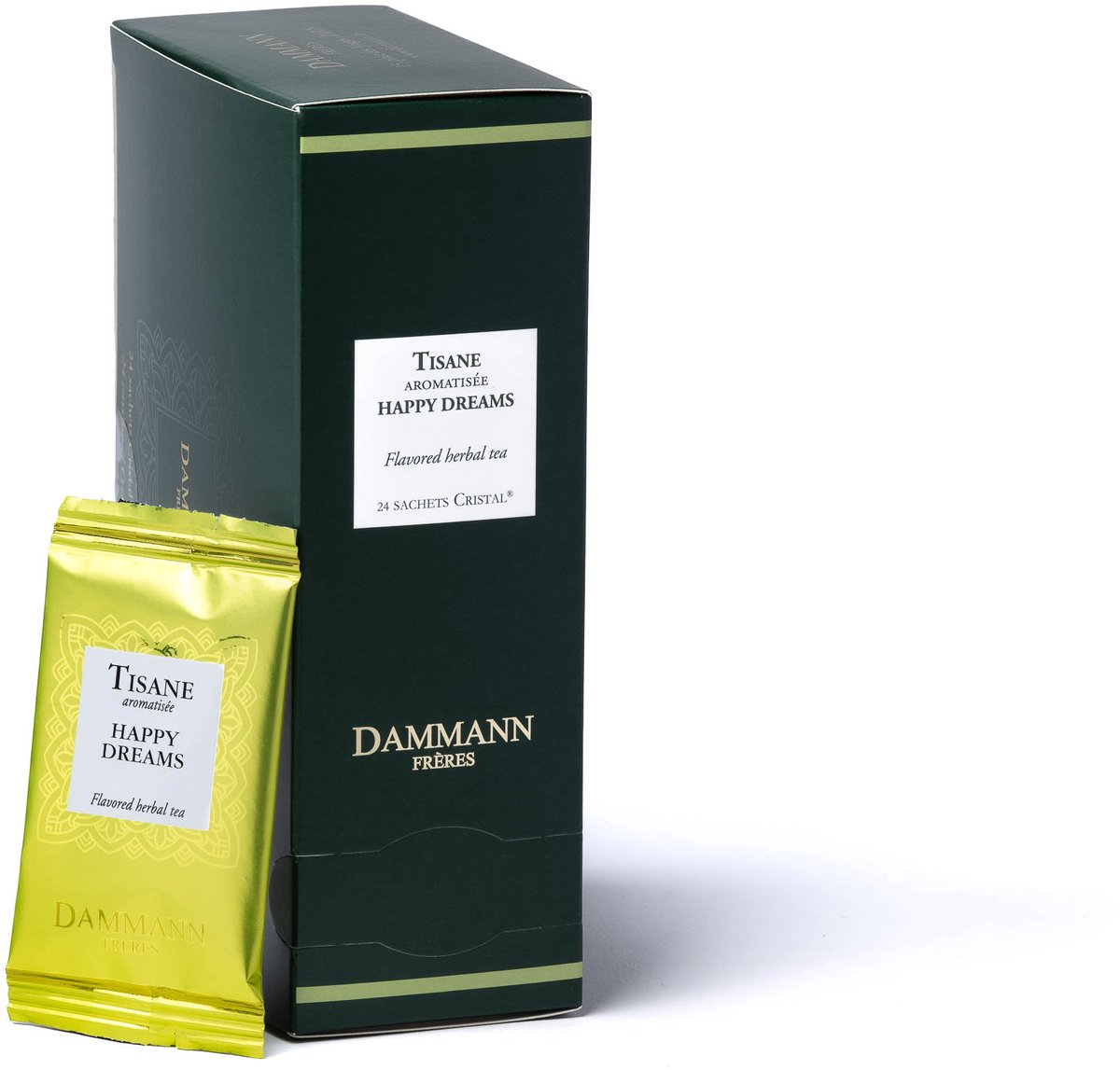 Dammann frères - 24 sachets de thé en cristal - rêves heureux