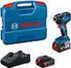 Bosch professional gdr 18v-200 tournevis à percussion à batterie 200nm 18v 4,0ah en étui en L - 06019j2107