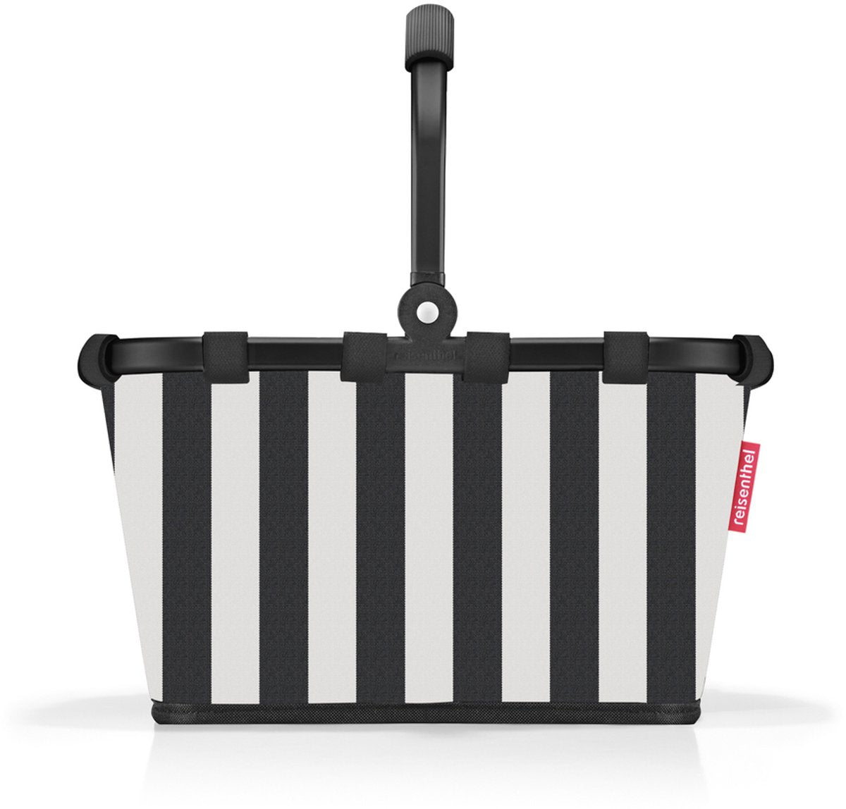 Reisenthel carrybag panier à provisions taille xs - 5l - rayures d'été noir