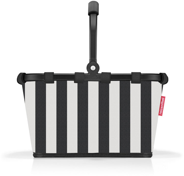 Reisenthel carrybag panier à provisions taille xs - 5l - rayures d'été noir