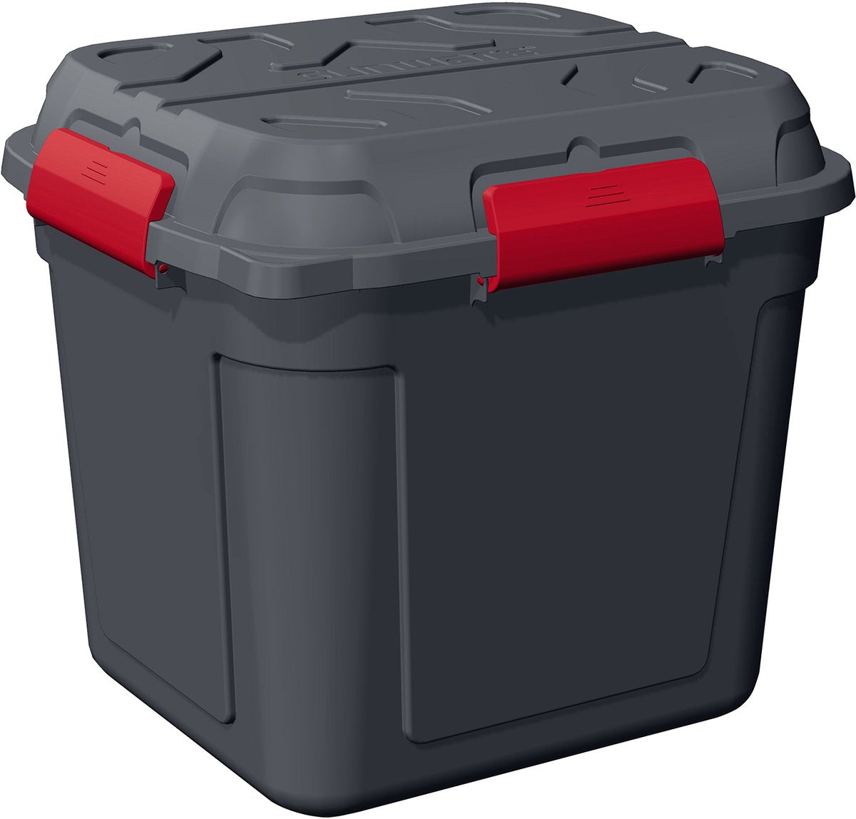 Boîte de rangement étanche Sunware q-line avec couvercle 110l - 60,1x53,1x54,5 cm