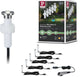Paulmann Plug Shine LED Lampe encastrable au sol Micropen II Kit d'extension IP67 3000K 5x0,2W Argent