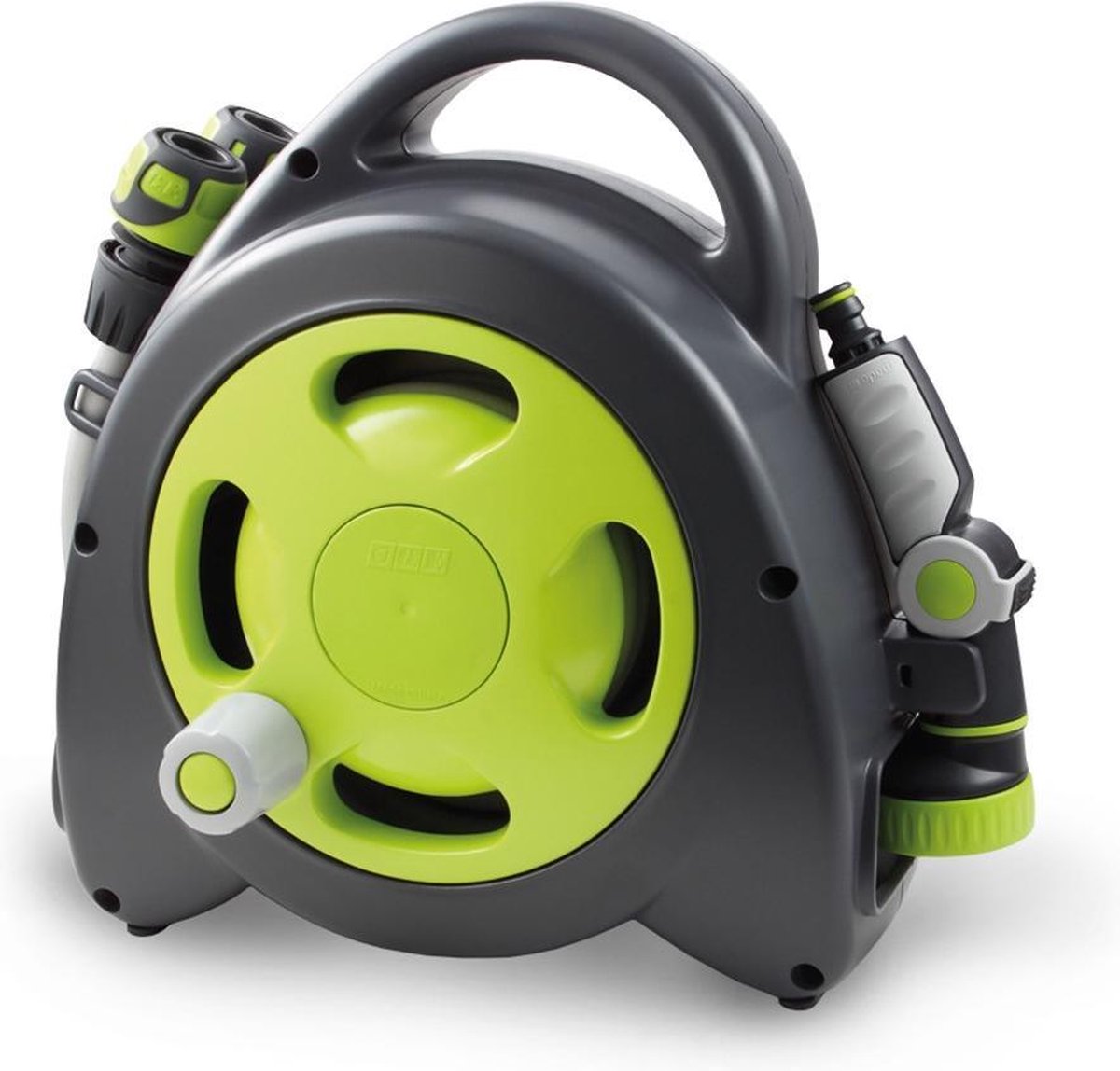 G.f. gf aquabag maxi enrouleur de tuyau 16,5 m citron vert