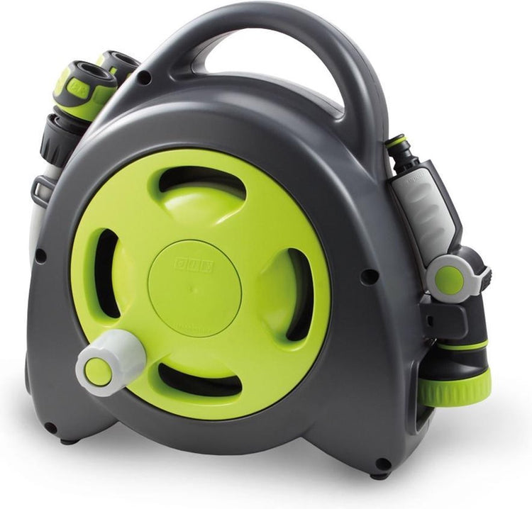 G.f. gf aquabag maxi enrouleur de tuyau 16,5 m citron vert