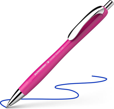 Schneider instruments d'écriture stylo à bille schneider - slider rave - plume xb - rose vif - s-132509