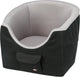 Trixie Dog Basket Siat to Seat Black Grey