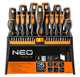 Jeu de tournevis Neo 37 pièces. Garantie 25 ans