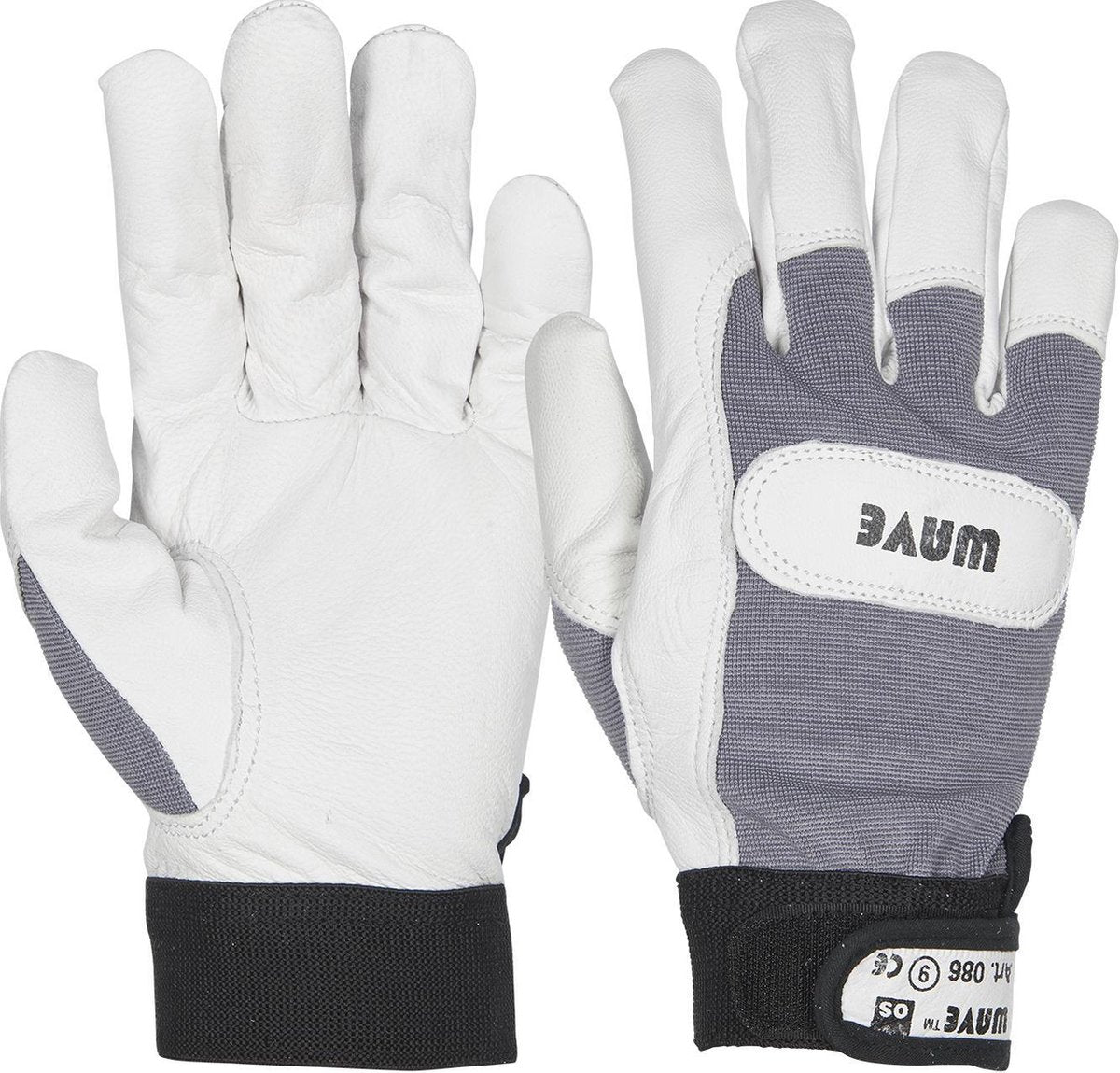 Gant de travail en cuir de chèvre Os type 086 wave - taille xxl 11