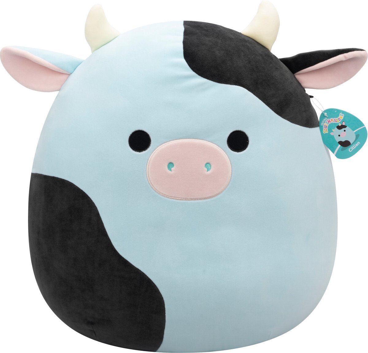 Peluche peluche Squishmallows - vache cillian, 30cm