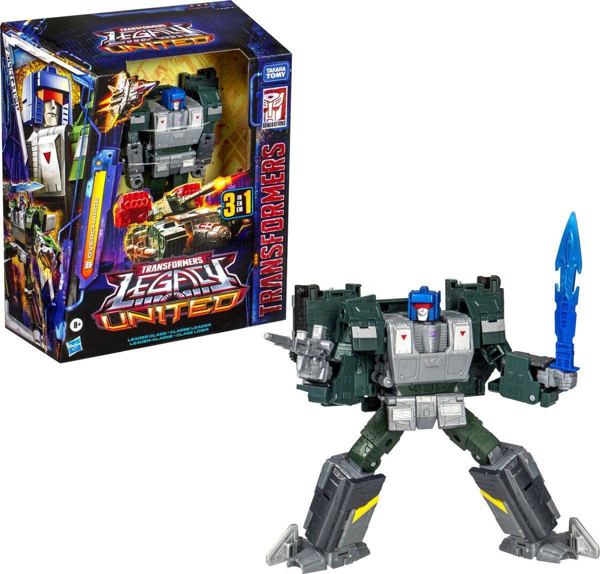 Transformers Hasbro Generations Legacy United Leader Class Action Figure Surcharge 19 cm Action Figure