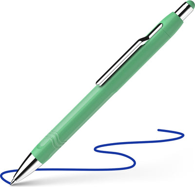 Stylo à bille Schneider instruments d'écriture Schneider - epsilon - vert menthe - encre bleue - largeur d'écriture xb - s-138614