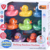 Jouez aux canards en caoutchouc arc-en-ciel, 8e.