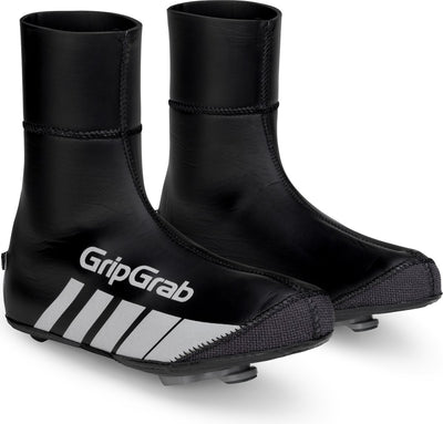 Gripgrab - couvre-chaussures de cyclisme d'hiver thermo-imperméables racing - noir - unisexe - taille l