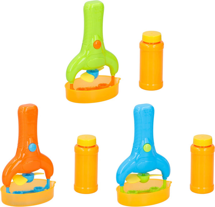 Ensemble pistolet à bulles Bubblez avec souffleur à bulles - 118 ml - soufflette à bulles automatique - jouets pour enfants - 1 couleur aléatoire