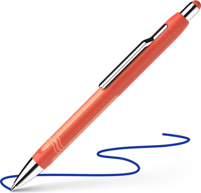 Stylo à bille Schneider instruments d'écriture Schneider - epsilon - orange chaud - encre bleue - largeur d'écriture xb - s-138606