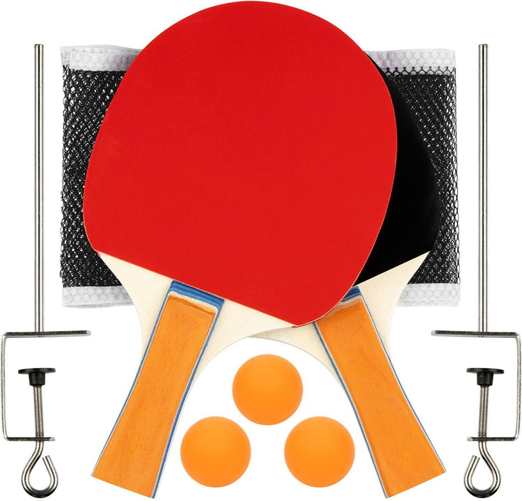 Set de tennis de table Avento - complet - noir rouge