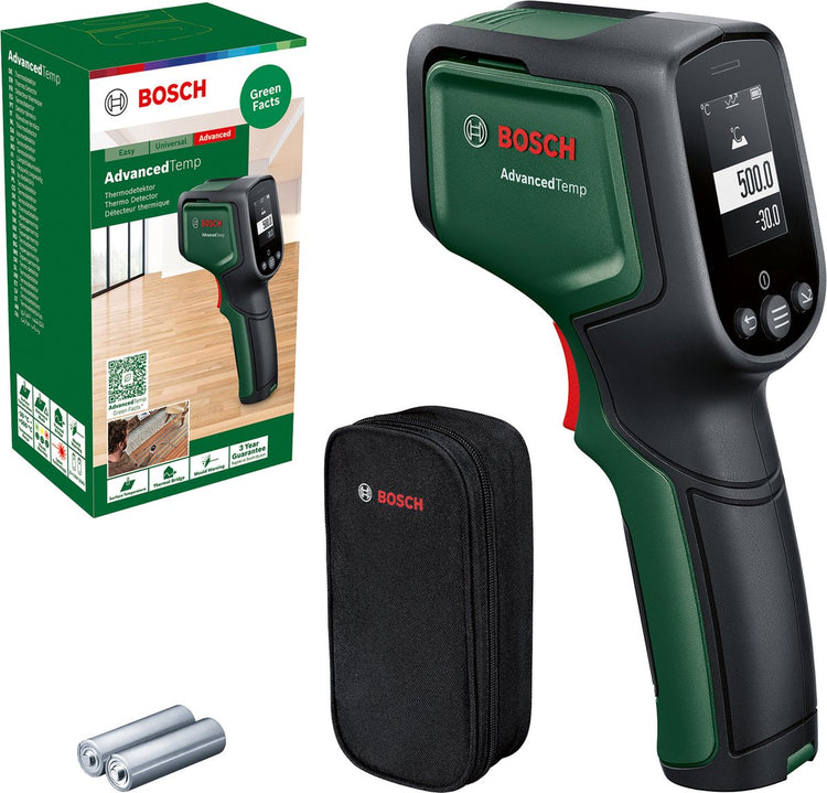 Compteur de chaleur Bosch advancedtemp - plage de température de -30°c à +500°c