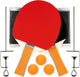 Set de tennis de table Avento - complet - noir rouge