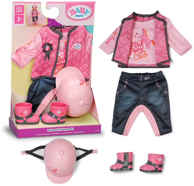 Vêtements d'équitation Baby Born - 43 cm