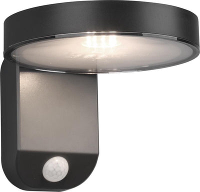 Rl vis ta lumière réalité posadas - applique murale - anthracite - incl. 1x smd 4,5w - détecteur de mouvement - énergie solaire - solaire - sans fil - éclairage extérieur - ip44
