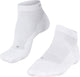 Falke go2 chaussettes de golf courtes en coton anti-ampoules en matériau fonctionnel hommes blanc - taille 46-48