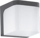 Eglo jorba - éclairage extérieur - ip44 - applique - 1 lumière - anthracite - blanc